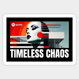 Timeless Chaos Podcast Bauhaus Design 2 Sticker